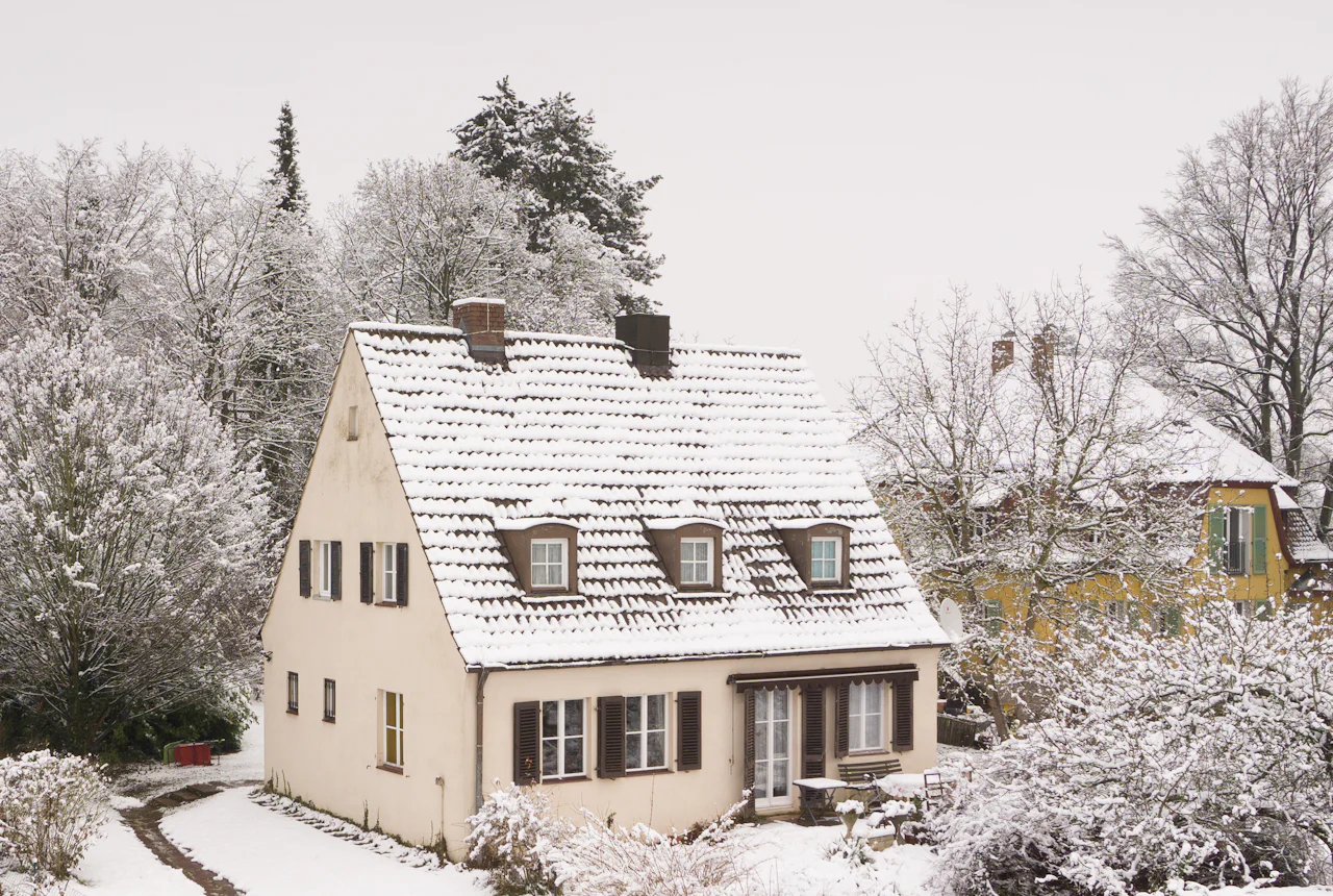 Michigan home with a shingle roof after a storm